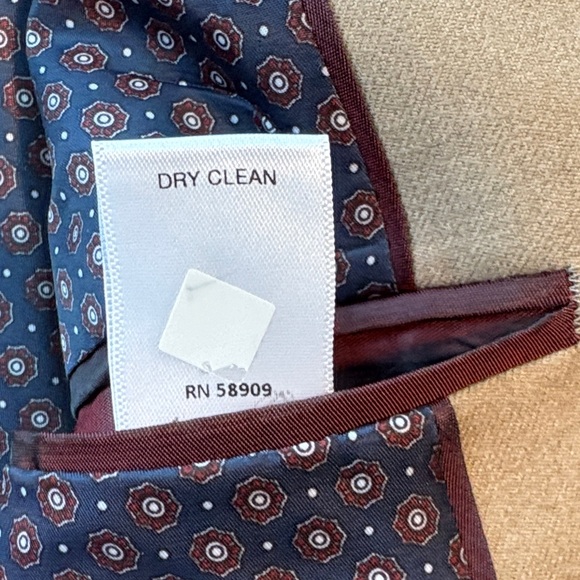 Murano Classic Tan Men's Blazer |‎ M - Picture 7 of 7